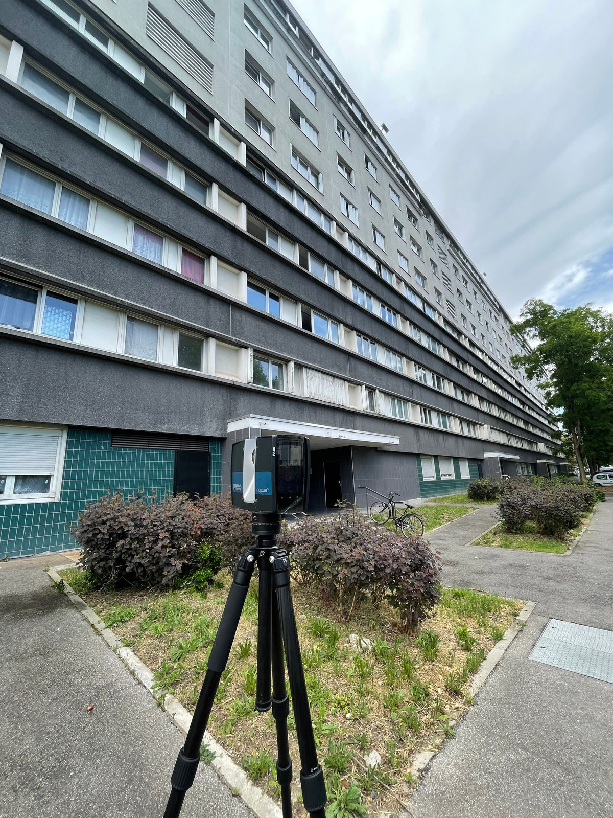 Réalisation RM Géomètre : Cité des 4000 La Courneuve 93120